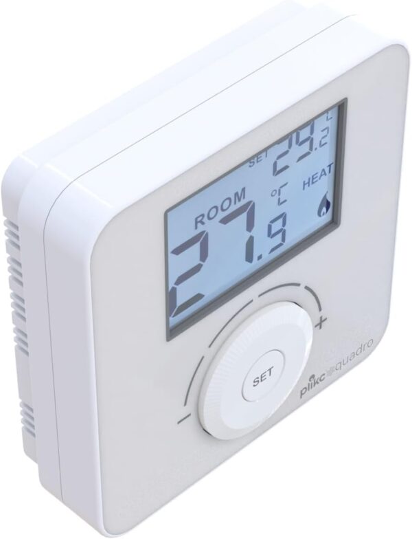 Termostato Digital de Parede a Pilhas Plikc