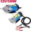 Bomba de Transferência de Óleo de Motor 12 V 100 W LEMOTO Elétrica para Óleo Diesel