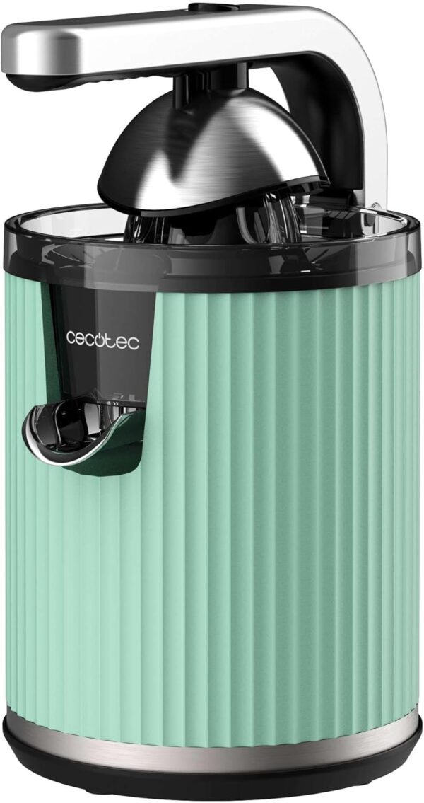 Espremedor de Citrinos Cecotec Xqueeze RetroJuice 600 W Filtro Inox - Verde