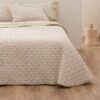 (250x270cm) Colcha Boutí Burrito Blanco com 2 Fronhas (50x70cm) Design 182 Multicolor