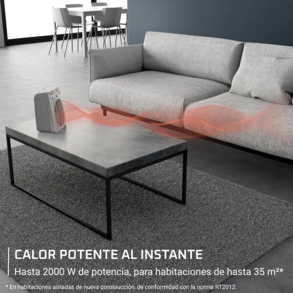 Mini Radiador Rowenta Compact Power SO2212F0 2000 W Modo Eco Design Compacto