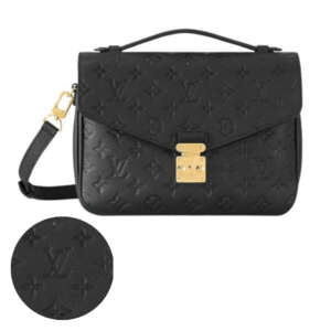 x2 Mala LV Elegante Luxo em Pele Sintética com Padrão Icónico