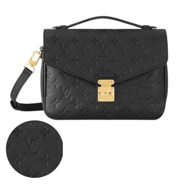 Mala LV Elegante Luxo em Pele Sintética com Padrão Icónico