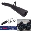 Escape Honda Rebel CMX1100 Coletor em Aço Inoxidável 2021-2024 - Preto