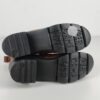 (37) Botins Camper Wanda K400228 Salto Quadrado em Pele - Castanho