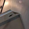 Armário Baixo Plástico Keter Linear com Puxadores Azuis 90 X 68 X 39 cm