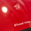 Torradeira Dupla Russell Hobbs Colours Plus 26554-56 2 Ranhuras Curta Largura Aço Inoxidável Vermelho