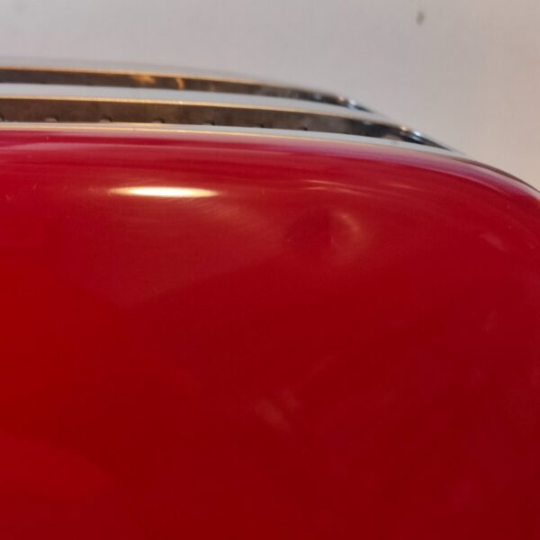 Torradeira Dupla Russell Hobbs Colours Plus 26554-56 2 Ranhuras Curta Largura Aço Inoxidável Vermelho