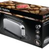 Torradeira Ranhura Longa e Larga 2 Fatias Russell Hobbs Adventure 21396-56 Inox