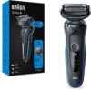 Máquina de Barbear Braun Series 5 51-B1000 Autonomia 3 Semanas - Azul
