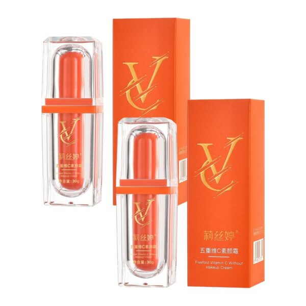 (Pack 2 Uni.) Creme Tonificante Hidratante e Controlo de Oleosidade 5 Vitaminas C - 30ml