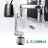 (Pack 2) Arejador de Torneira Giratório 1080° Flexível com Poupança de Água Rosvola