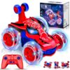 Carro Telecomandado Spider Monster Stunt 360° com Luzes LED - Vermelho