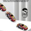 (24 Unid.) Carrinhos de Brinquedo Fricção em Liga Metálica para Crianças +3 Anos - Colorido
