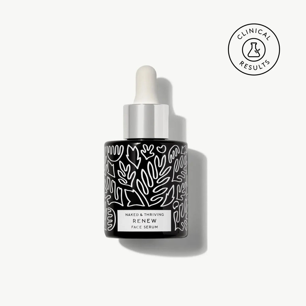 (30ml) Sérum de Noite com AHAs Esfoliante e Ácido Hialurónico Naked and Thriving Renew Resurfacing