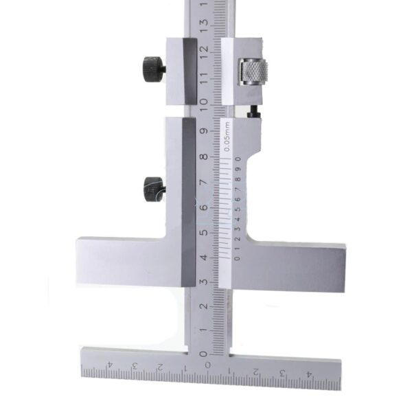 (160mm) Paquímetro de Marcação em T Universal 0-160mm - Prateado