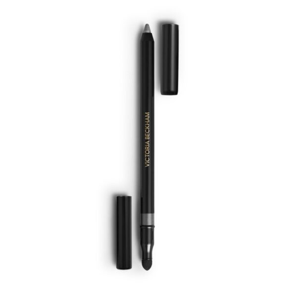 Lápis de Olhos Victoria Beckham Satin Kajal Liner Longa Duração Sea Grey com Afiador - Cinzento
