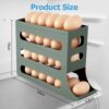 Organizador de Ovos 4 Camadas Rolamento Automático 30 Ovos HOTUT