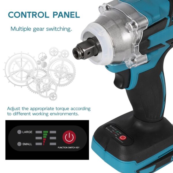 Chave de Impacto 1/2" a Bateria 18V Brushless 520Nm