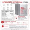 Suplemento Alimentar NAD+ 10000mg Zozone com Resveratrol - 40 Stickpacks