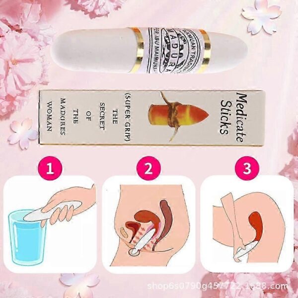 48 Sticks de Aperto Vaginal Firmeza e Elasticidade com Extratos Naturais