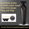 Máquina de Cortar Cabelo Kemei KM-2299 Bateria 1200mAh USB - Preto