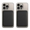 (x2) Capa Porta-cartões MagSafe Magnética para iPhone Samsung Huawei