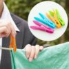 48 Molas de Roupa de Plástico Resistentes ao Vento Multiusos - Cores Variadas