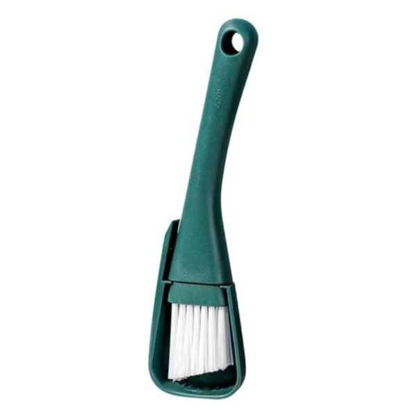 Escova de Limpeza de Calhas e Fendas com Mini Pá Conjunto de 2 Verde