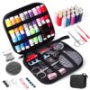 Kit de Costura Completo com Agulhas Linhas e Tesoura JUNING Normal