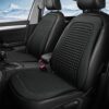 Almofada de Assento de Carro Timotras Seda de Gelo Refrescante Universal - Negro