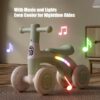 Bicicleta de Equilíbrio 4 Rodas Silenciosas Anti-queda Infantil Mini Ride-on