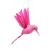 (x6) Pássaro Artificial Decorativo Beija-flor para Árvore de Natal - Colorido