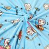 (150x200cm) Cobertor Doraemon Cartoon Macio e Quente para Cama ou Sofá - Azul