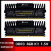 16GB (2x8 Gb) Memória RAM Vengeance LPX DDR3 1600MHz CL9 - Preto