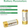 (x5) Pilha 23A Alcalina 12V A23  MN21 para Comandos e Campainhas