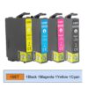 Pack 4 Toners de Tinta Epson T1281-T1284 S22 SX125 SX130 SX425W