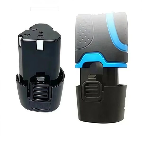 Bateria Recarregável 12V 4000 mAh com Carregador para Ferramentas Elétricas - Preto