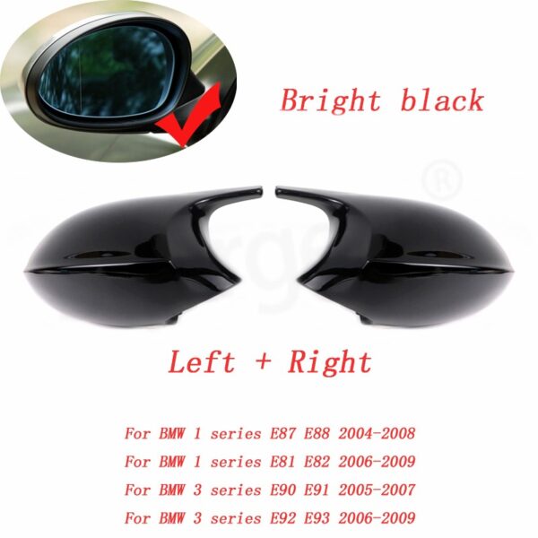 Capa de Espelho Retrovisor BMW E90 E91 E92 E93 E81 E82 E87 E88 Par