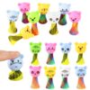 10 Bonecos de Salto com Mola Brindes para Festas de Aniversário - Multicolor