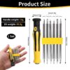 Conjunto de Chaves de Precisão 12 em 1 Torx e Phillips Especial Manutenção