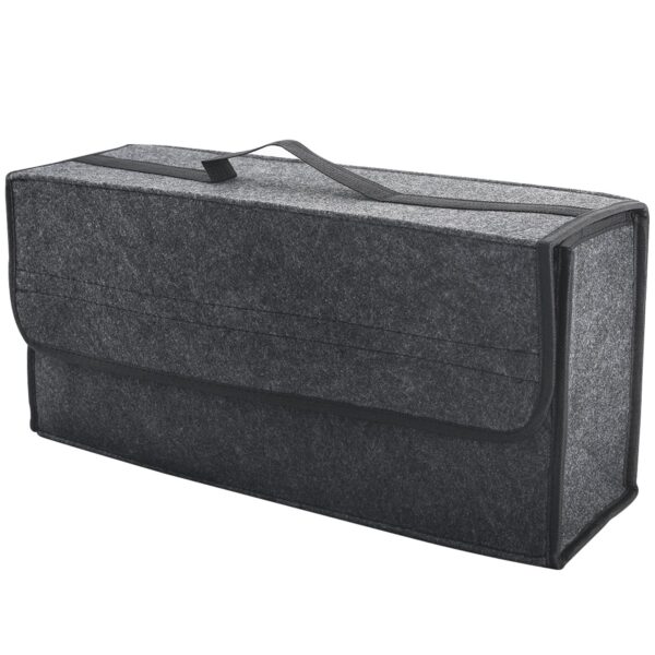 Organizador de Bagageira com Tampa Dobrável e Antiderrapante (50x24x17cm)