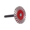 (40 mm) Disco de Corte de Diamante para Pedra Vástago 6 mm StyleA - Prateado