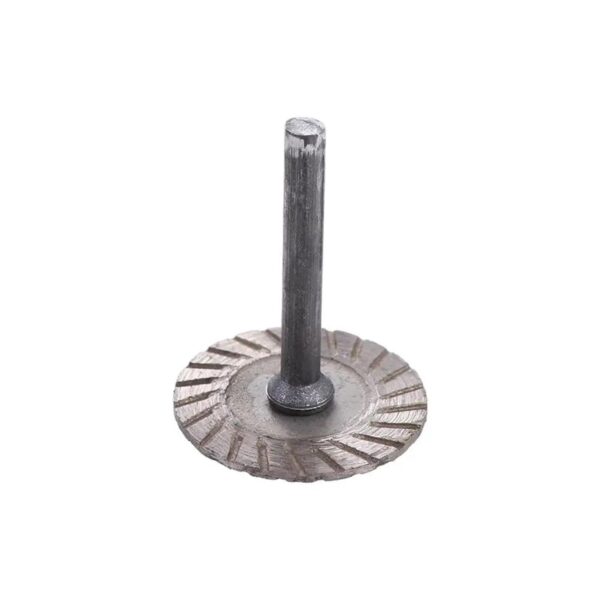 (40 mm) Disco de Corte de Diamante para Pedra Vástago 6 mm StyleA - Prateado