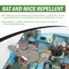 Repelente de Ratos Mouse Away em Pastilhas Natural com Óleo de Hortelã-Pimenta - Branco