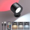 Aplique de Parede RGB e 3 Temperaturas de Cor 360° Recarregável EJOOY