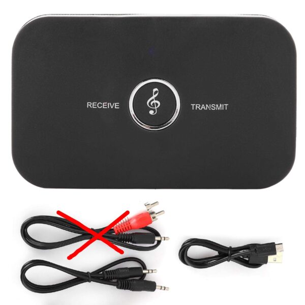 Adaptador Bluetooth 2 em 1 para Carro e TV com Bateria e ANC Socobeta