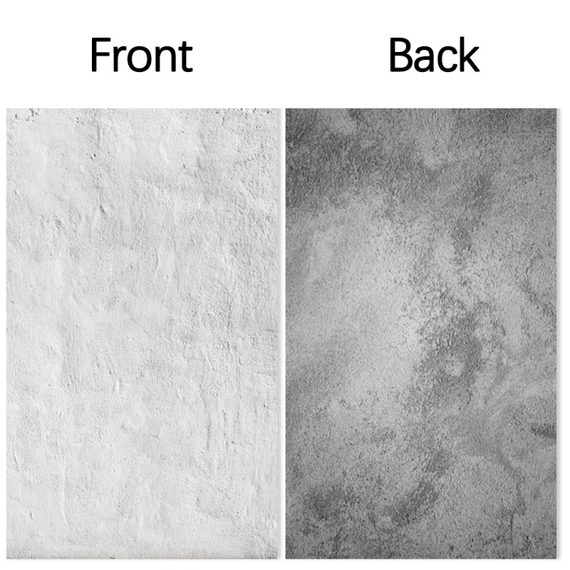 (x2) Fundo de Fotografia Impermeável Dupla Face 53x84cm para Produtos