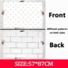(x2) Fundo de Fotografia Impermeável Dupla Face 53x84cm para Produtos