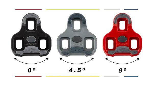 Travessas Look Keo Grip Antiderrapantes 4.5 Graus - Cinzento